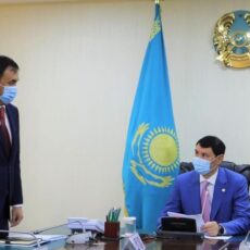 Министр финансов РК представил коллективу нового вице-министра Данияра Жаналинова Жаналинов Данияр Еренгалиевич