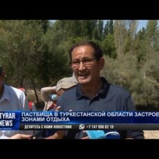 Пастбища в Туркестанской области застроены зонами отдыха