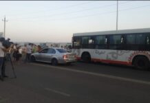 Жители «Шымкентсити» перекрыли дорогу и требовали газ