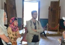 Итальянские режиссеры посетили мавзолей Ходжи Ахмеда Ясави