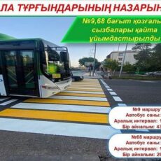 Схемы движения автобусных маршрутов №9 и №68