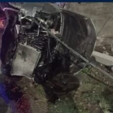 В Шымкенте иномарка врезалась в столб: Девушка-водитель погибла ДТП