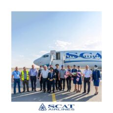 Boeing 737-9 — новый самолет авиакомпании SCAT Boeing 737-