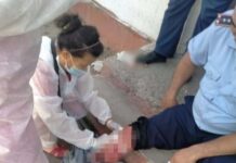 Подозреваемый в хранении наркотиков нанес ножевое ранение участковому инспектору