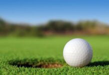 В Туркестанской области учителя чистили поле для гольфа в курортной зоне гольф