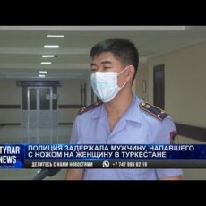 Мужчина напал с ножом на жительницу Туркестана