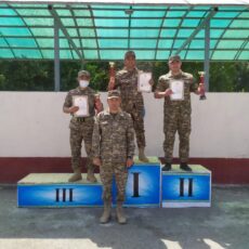 В региональном командовании «Юг» определены победители военного троеборья