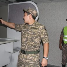 Офицерский состав в Шымкенте проходит аттестацию