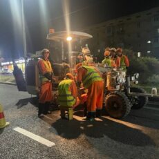В Шымкенте обновили дорожную разметку разметка