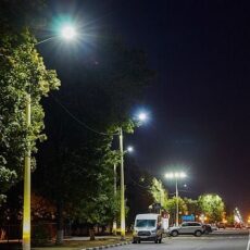 На 26 улицах Абайского района появилось уличное освещение уличное освещение