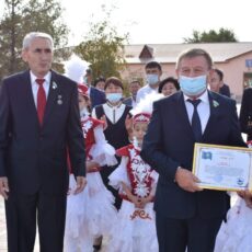 В Казыгурте открылась Аллея учителей