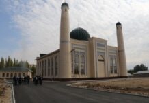 В Тюлькубасе строится мечеть на 2 тыс человек мечеть