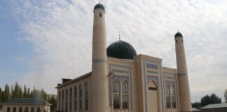 В Тюлькубасе строится мечеть на 2 тыс человек мечеть