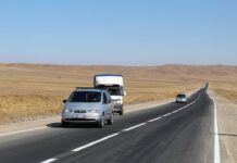 Открыта дорога, соединяющая Сузакский район с Жамбылской областью лорога