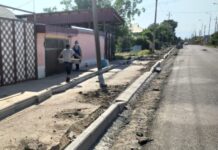 В Шымкенте средний ремонт проводят на улице К. Цеткин