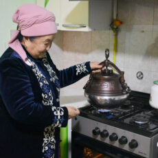 Пять населенных пунктов Казыгурского района подключили к природному газу