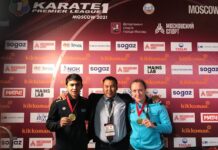 Каратисты из Шымкента стали победителями Премьер-лиги каратэ