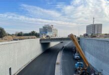 Движение по улице Рыскулова полностью откроют сегодня