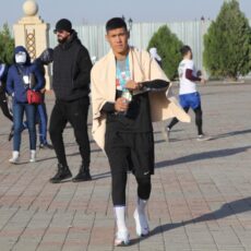 Военнослужащие в числе лучших участников «Shymkent Marathon 2021» Shymkent Marathon 2021