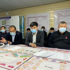 В микрорайоне Туран города Шымкент ведется строительство 13 улиц