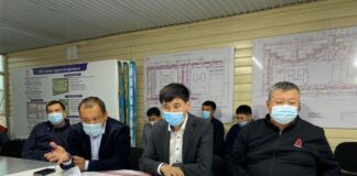 В микрорайоне Туран города Шымкент ведется строительство 13 улиц