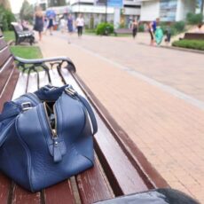 Полицейские за полчаса нашли и вернули горожанке потерянную сумку в Шымкенте