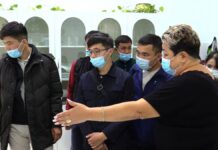 Студенты пришли на экскурсию в шымкентский водоканал