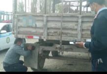 В Жетысае на штрафстоянке оказался трактор трактор