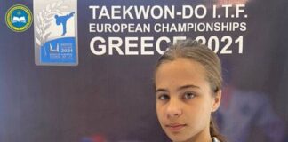 Туркестанская школьница стала серебряным призером ЧЕ по тхэквондо Снежана Даниленко