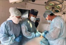 В Туркестанской области удаляют желчный пузырь методом лапароскопии операция