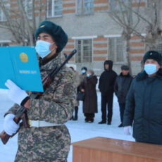 Присяга-2021: клятва на верность Родине Присяга в войсковой части 28738