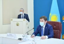 Аким Абайского района отчитался о проделанной работе за 9 месяцев отчет Б.Парманова