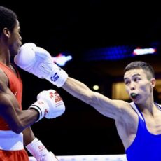 В Туркестане будут воспитывать будущих чемпионов бокса Сакен Бибосынов