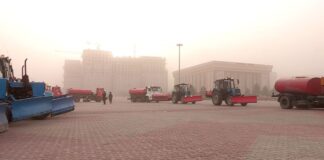 Шымкент готов к гололёду и снегопаду