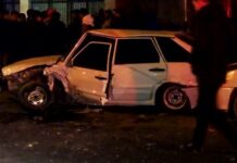 Водитель протаранил три авто в Шымкенте ДТП