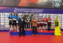 Шымкентские спортсмены выиграли 2 Кубка на открытом клубном чемпионате РК по настольному теннису сигма