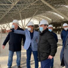 Терминал аэропорта в Шымкенте обещают сдать в марте 2022 года аким