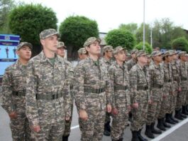 50 алматинских новобранцев отправились служить в Шымкент