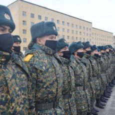 В Национальной гвардии в Шымкенте поощрили более 400 военнослужащих нацгвардия