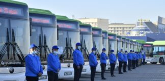 В Шымкенте открыли 4 новых автобусных маршрута автобусы