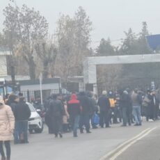 Эвакуация в аэропорту Шымкент