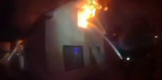 пожар в сауне