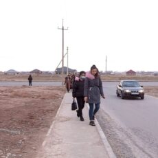 Смертельно опасный перекресток держит в страхе жителей мкр. Туран