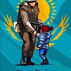 Милое фото из Шымкента распространилось по всему миру