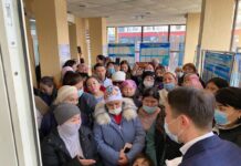 Шымкентцам рассказали, как очередникам приобрести жилье встреча с наслением