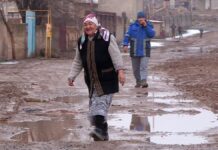 В Шымкенте затопило целый микрорайон В Шымкенте затопило целый микрорайон