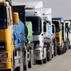 В Украине «застряли» 36 казахстанских дальнобойщиков большегруз