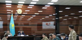 В Шымкенте прошли мобилизационные учения