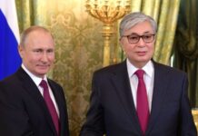 Токаев и Путин переговорили по телефону