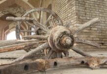 Древнюю арбу нашли в Туркестанской области Древнюю арбу нашли в Туркестанской области